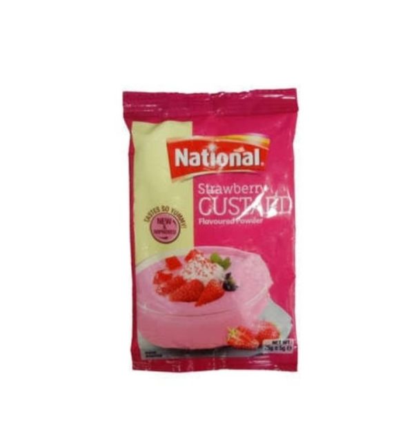 National Strawberry Custard 45g